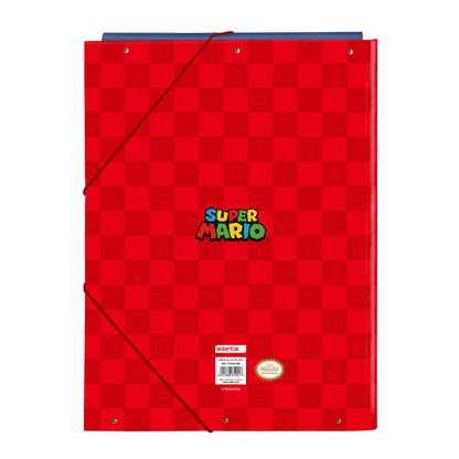 Chemise A4 à rabats Super Mario