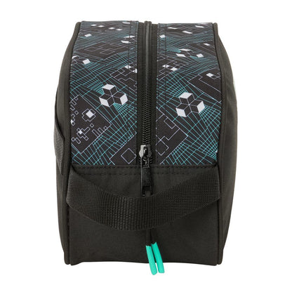 necessaire adaptável para Minecraft com tela de jogo