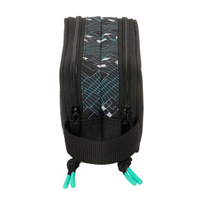 Estojo duplo para lápis com estampa do Minecraft