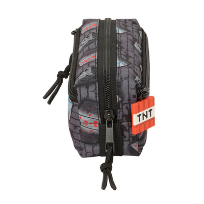 Graffiti Minecraft triple pencil case