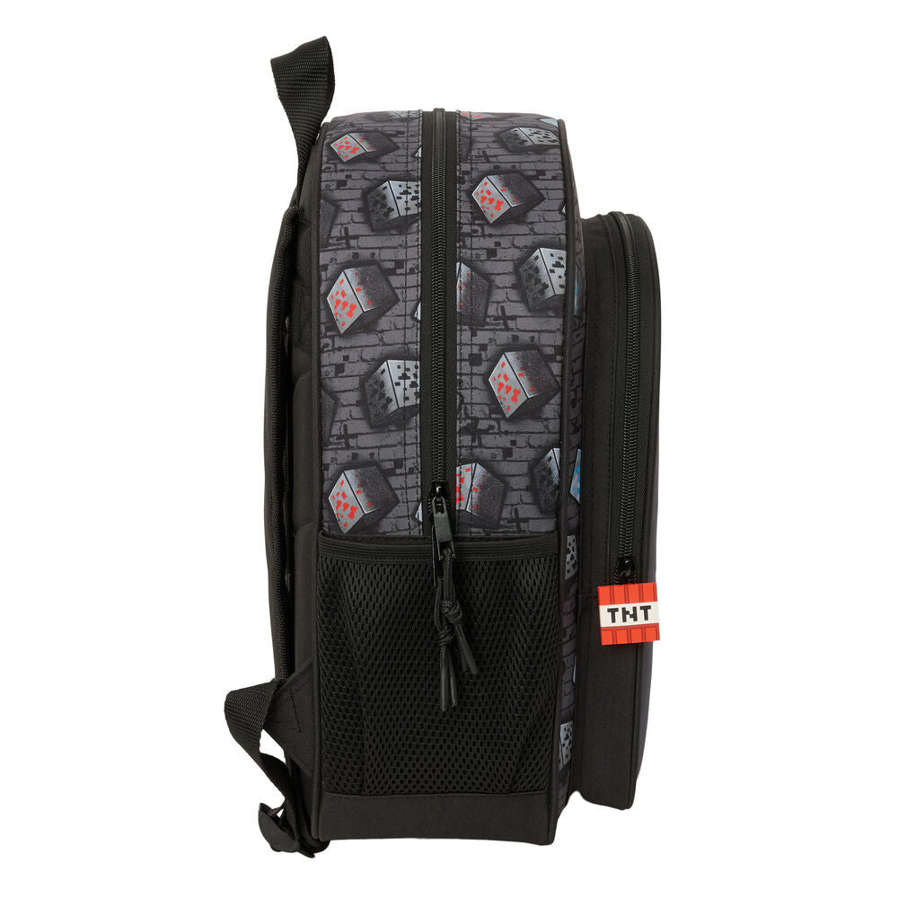 Mochila Graffiti Minecraft 38cm adaptável