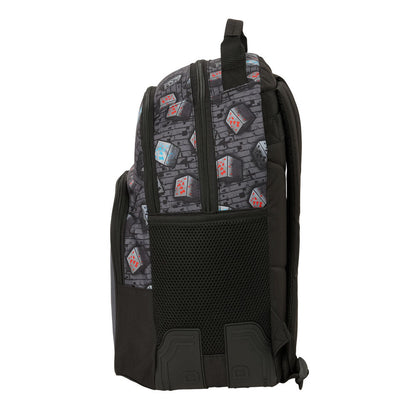 Mochila Graffiti Minecraft 42cm adaptável