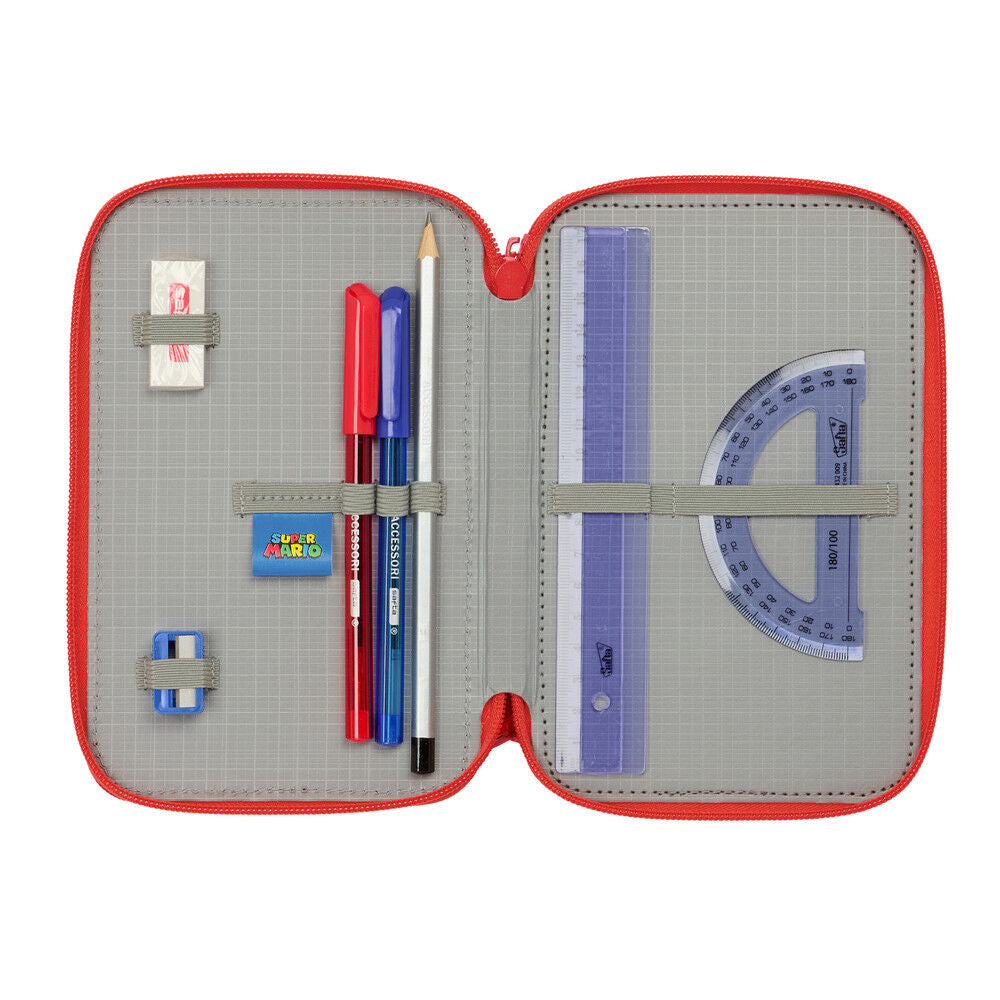Astuccio triplo Super Mario da 37 pezzi
