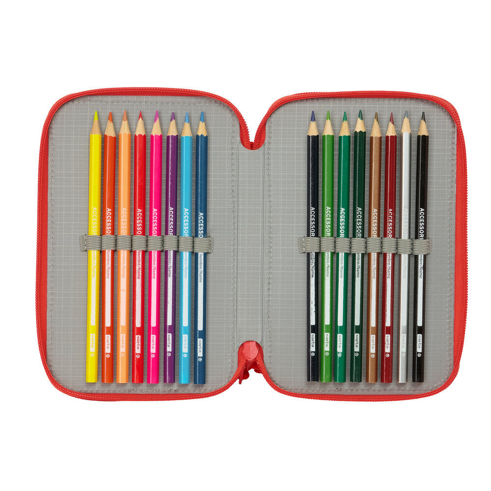 Astuccio triplo Super Mario da 37 pezzi