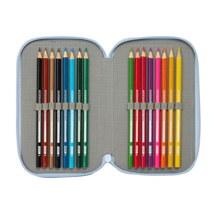 Frozen Disney triple pencil case 37pcs