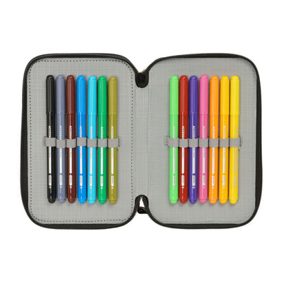 Trousse triple Harry Potter Poudlard 37 pièces