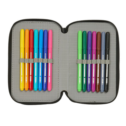 Mandalorian & Grogu Star Wars triple pencil case 37pcs