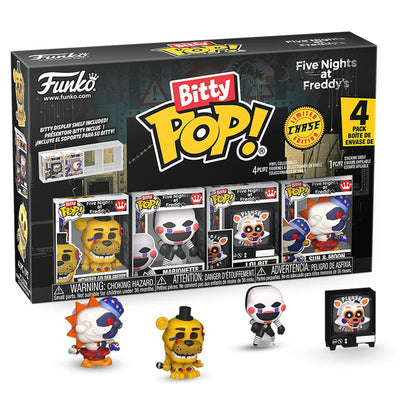 Blister 4 figures Bitty POP Five Nights at Freddys Limited Edition