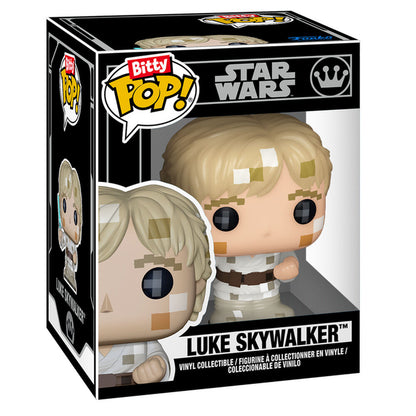 Figura Bitty POP Star Wars 8 Bit Luke Skywalker e estojo de arcade