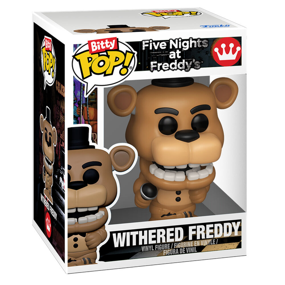 Blister of 4 Bitty POP Five Nights at Freddy's figures