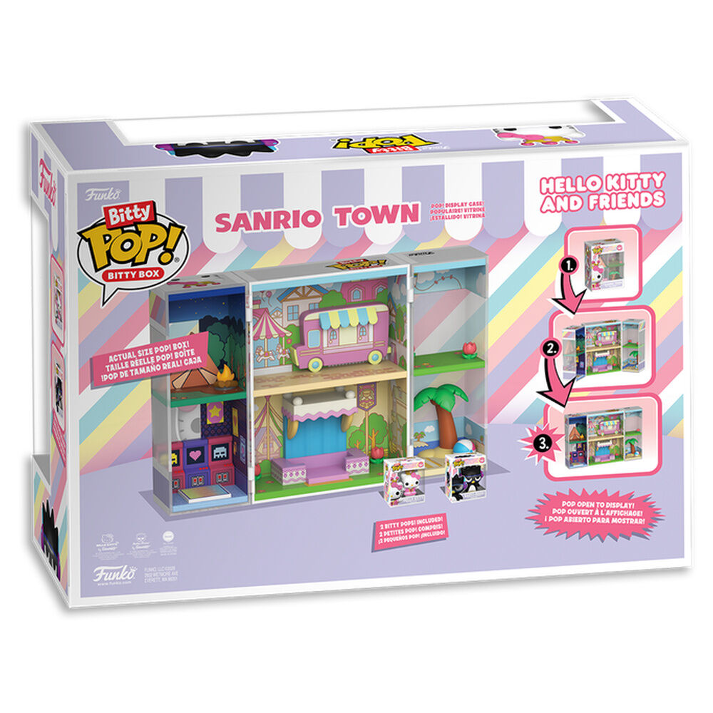 Figuras Bitty POP Boxes Hello Kitty y sus amigos Sanrio Town
