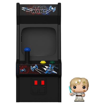 Figura Bitty POP Star Wars 8 Bit Luke Skywalker e estojo de arcade