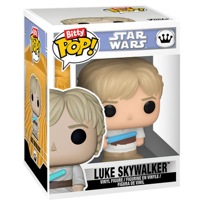 Figura Bitty POP Star Wars 8 Bit Luke Skywalker e estojo de arcade