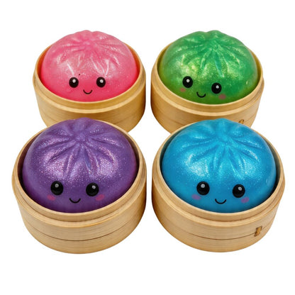 Surprise Squishy Sugar Dumpling 10cm Anti Stress Toy (Assorted)