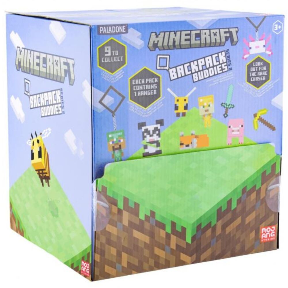mystery backpack buddies series 2 minecraft assorted