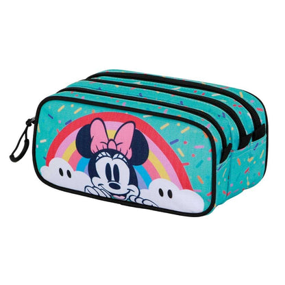 Minnie Mouse Disney Triple Pencil Case