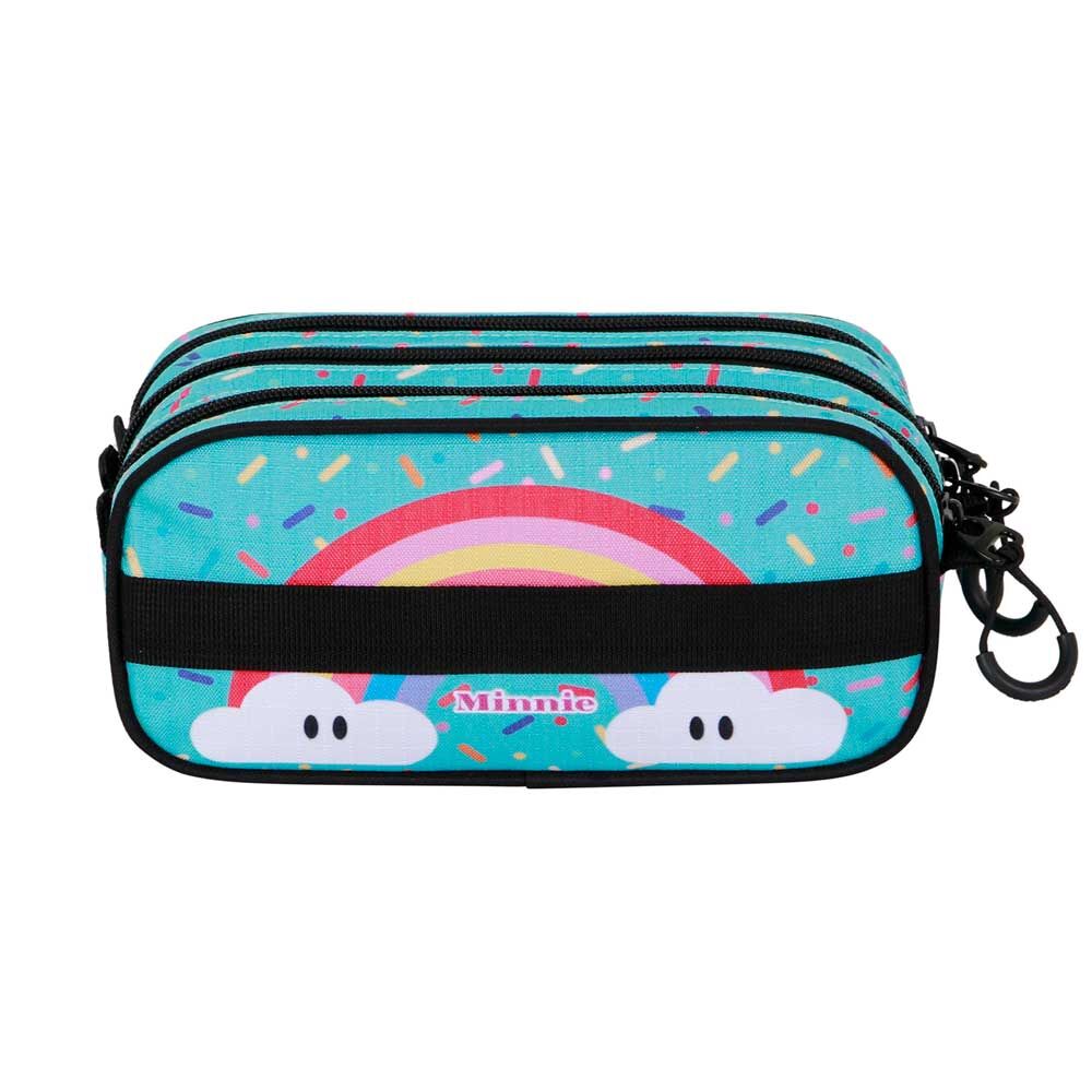 Minnie Mouse Disney Triple Pencil Case