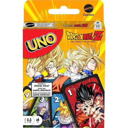 uno dragon ball z card game