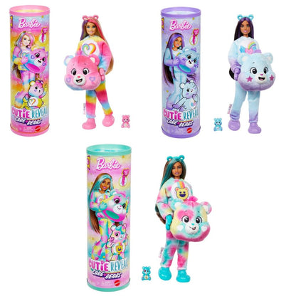 cutie reveal care bears barbie doll assortment
