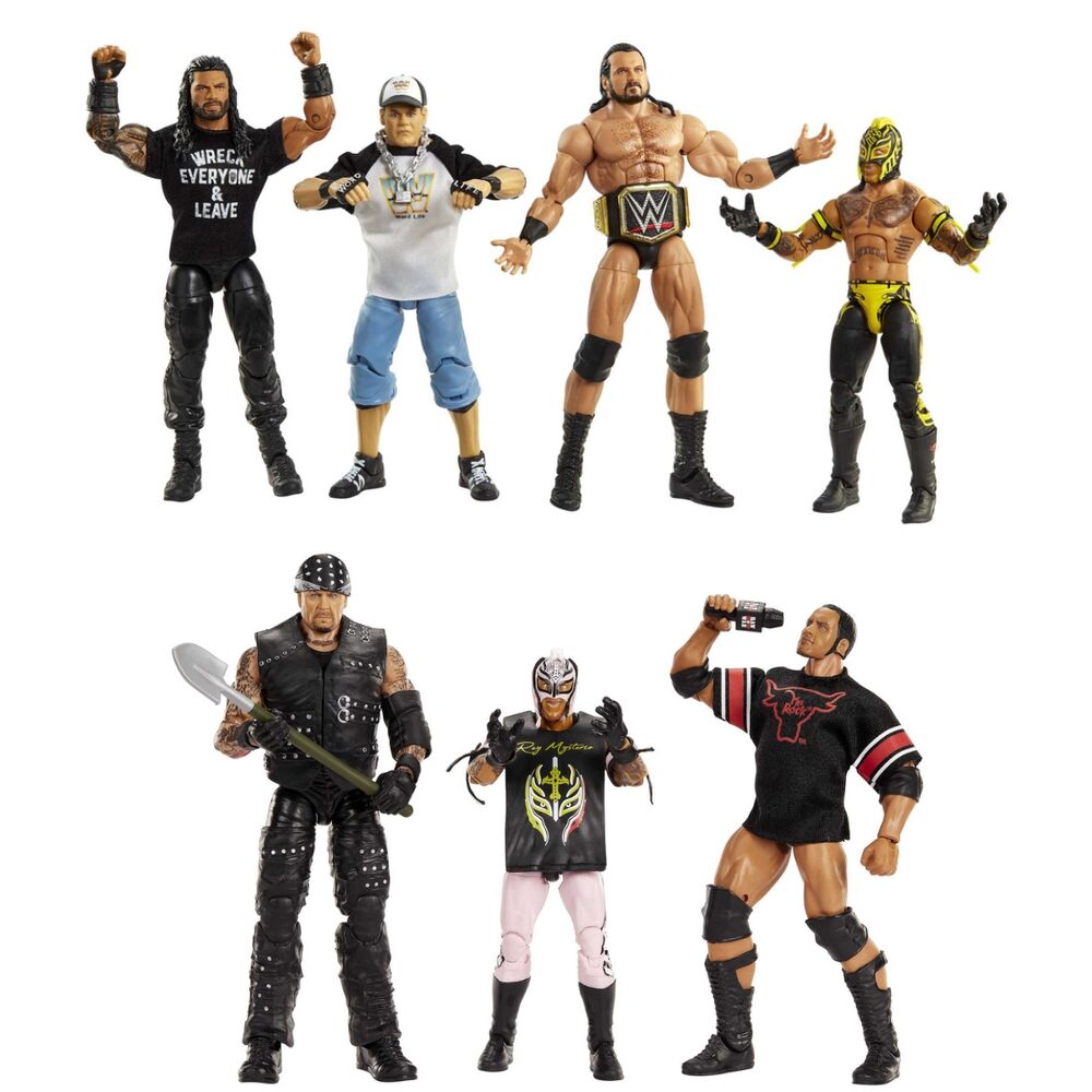 wwe elite top picks figure 15cm assorted