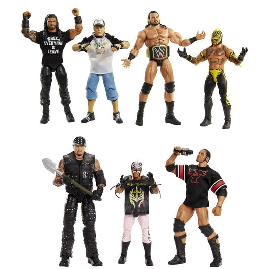 wwe elite top picks figure 15cm assorted