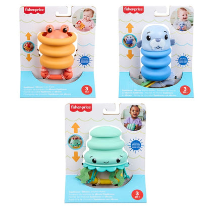 assorted silicone squisheas rattle