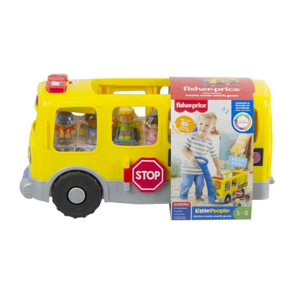 big school bus little people collector