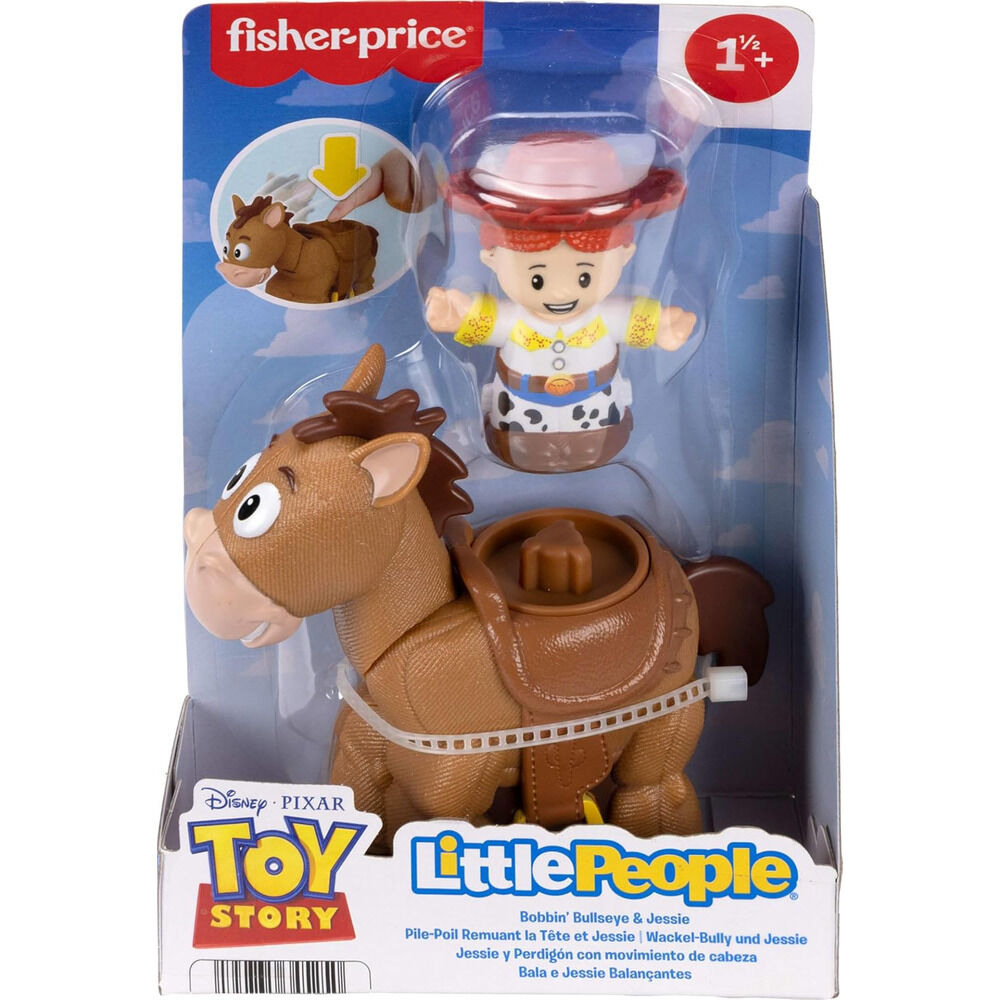 jessie & perdigon little people collector figure set