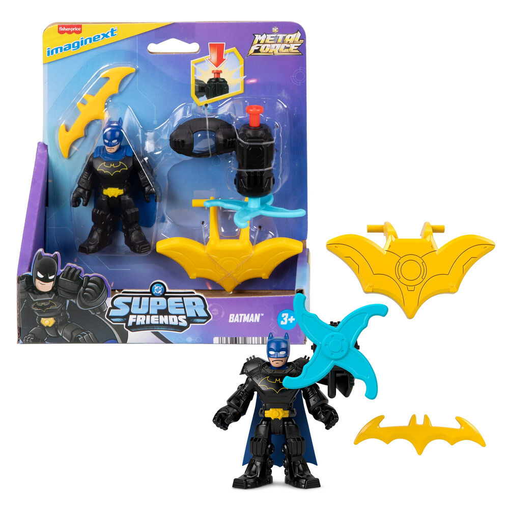 Action figure Super Friends DC Comics Imaginext da 7 6 cm assortite