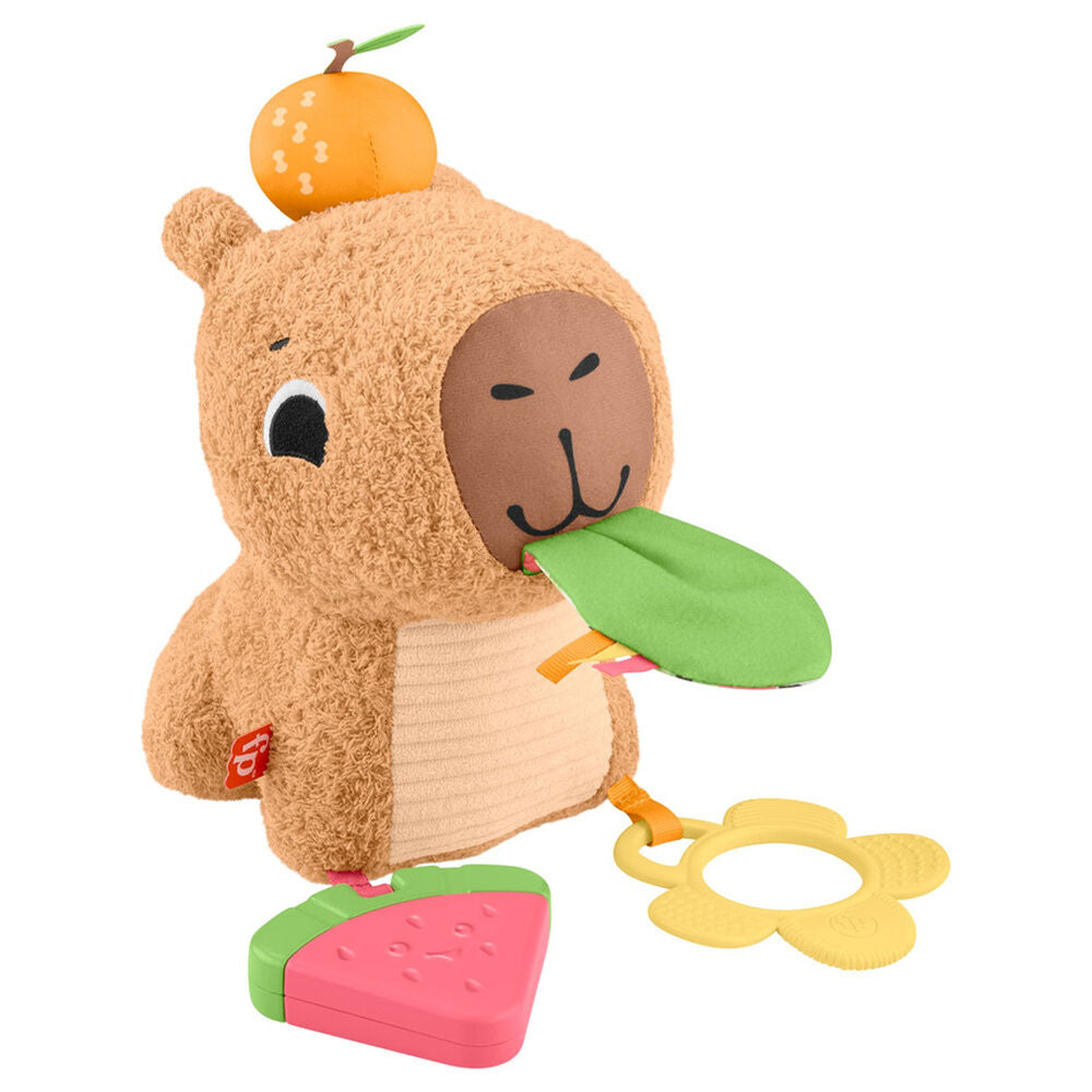 Peluche capybara pour stimuler et jouer