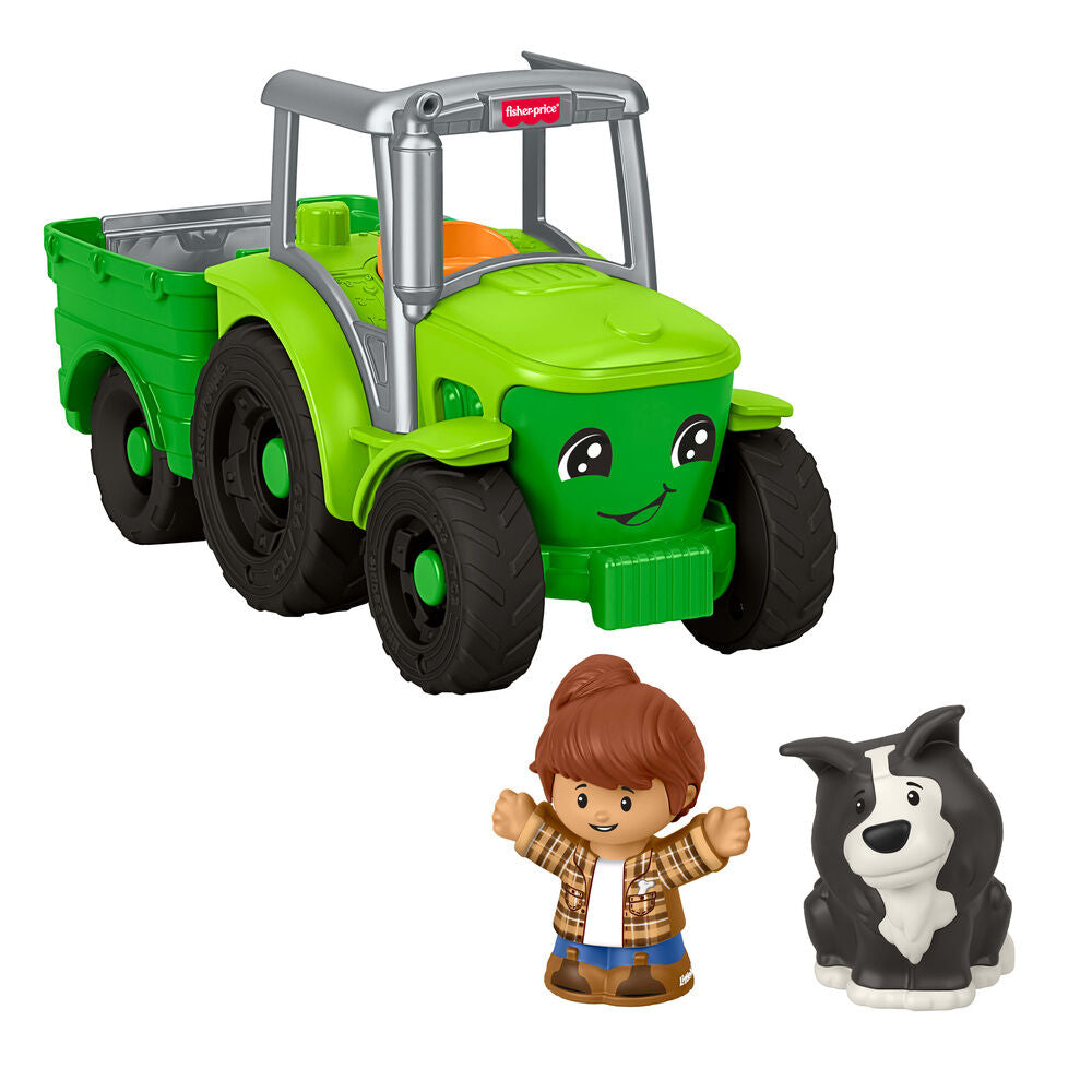 push & play tractor little people collector
