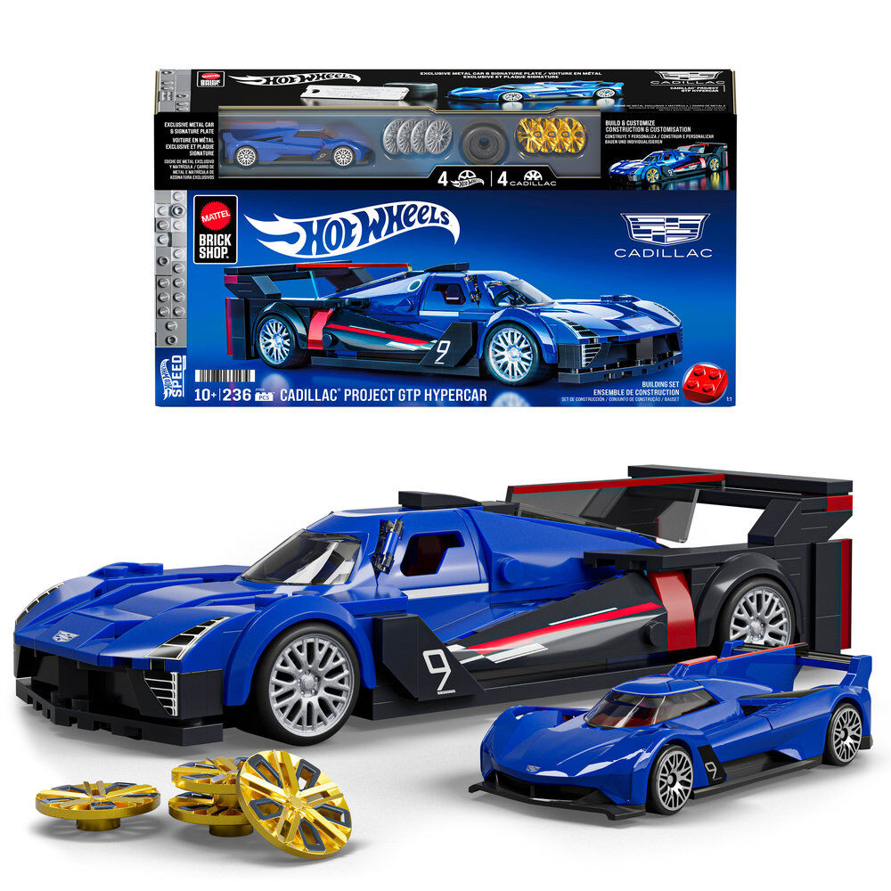 construction set speed ​​cadillac project gtp hot wheels