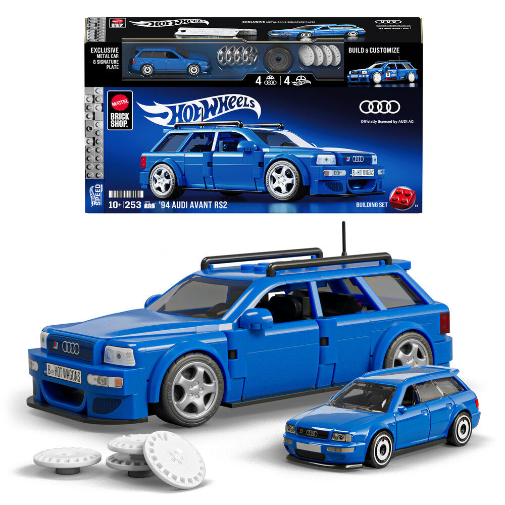 construction set speed ​​audi rs2 hot wheels