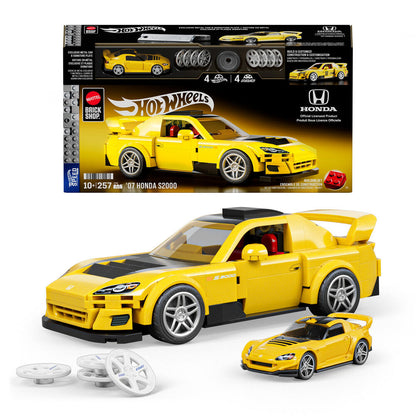 speed ​​construction set honda s2000 hot wheels