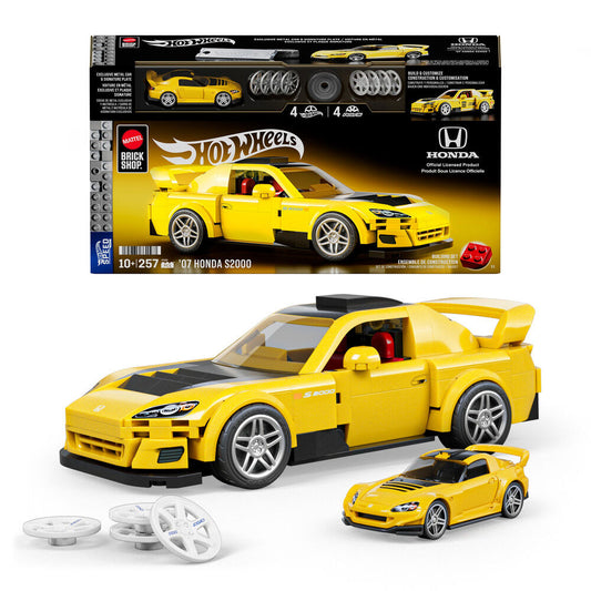 speed ​​construction set honda s2000 hot wheels