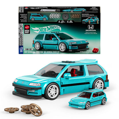 speed ​​construction set honda civic hot wheels