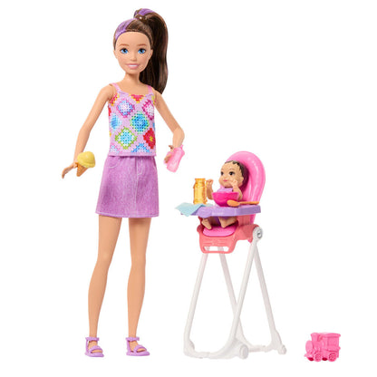 Barbie Skipper Babá - Conjunto de Bonecas