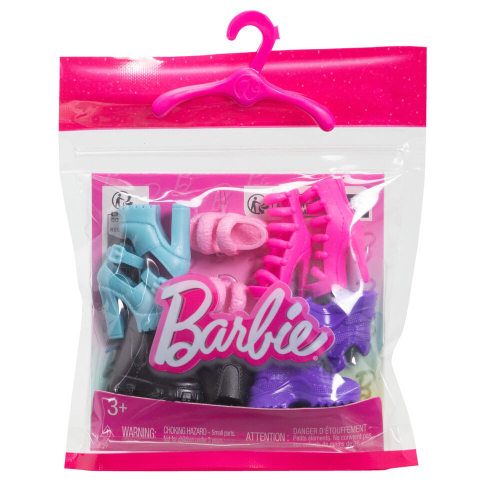 Set mit 5 verschiedenen Barbie Schuhen