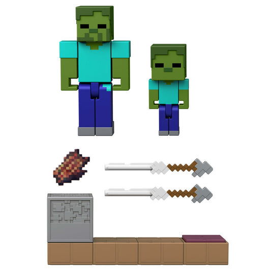 Figura do Minecraft de 8 2 cm sortida