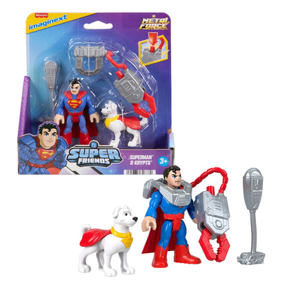 Action figure Super Friends DC Comics Imaginext da 7 6 cm assortite