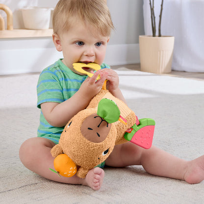 Peluche capybara pour stimuler et jouer
