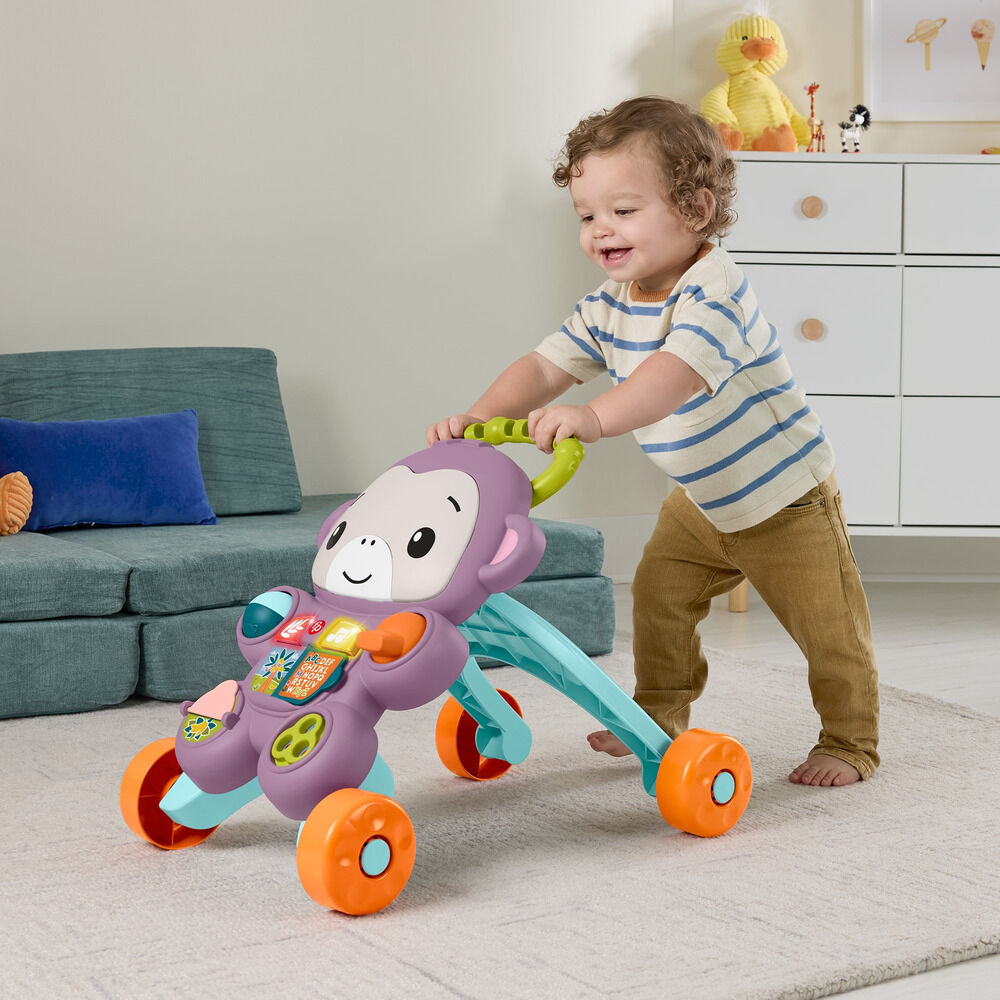 Purple Monkey Walker First Steps Laugh and Learn