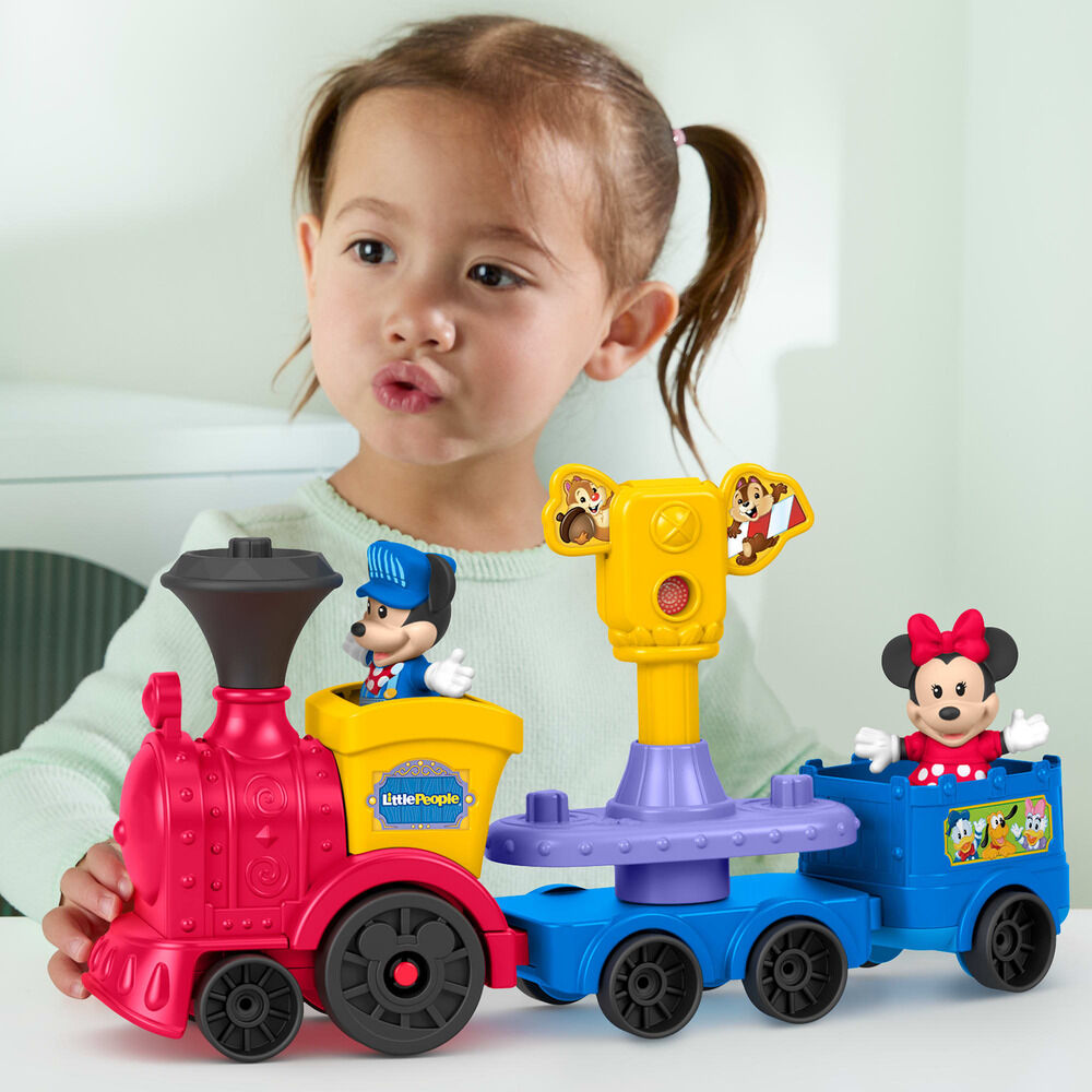 Mickey Disney Little People Kolekcjonerski pociąg muzyczny