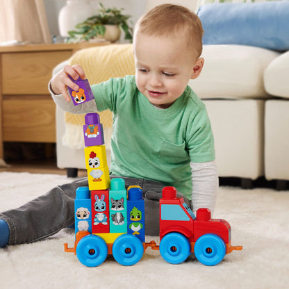 MEGA Bloks 30 piece Stacking Animal Tractor