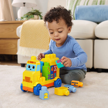Bus Numbers Interlocking MEGA Bloks 45pcs