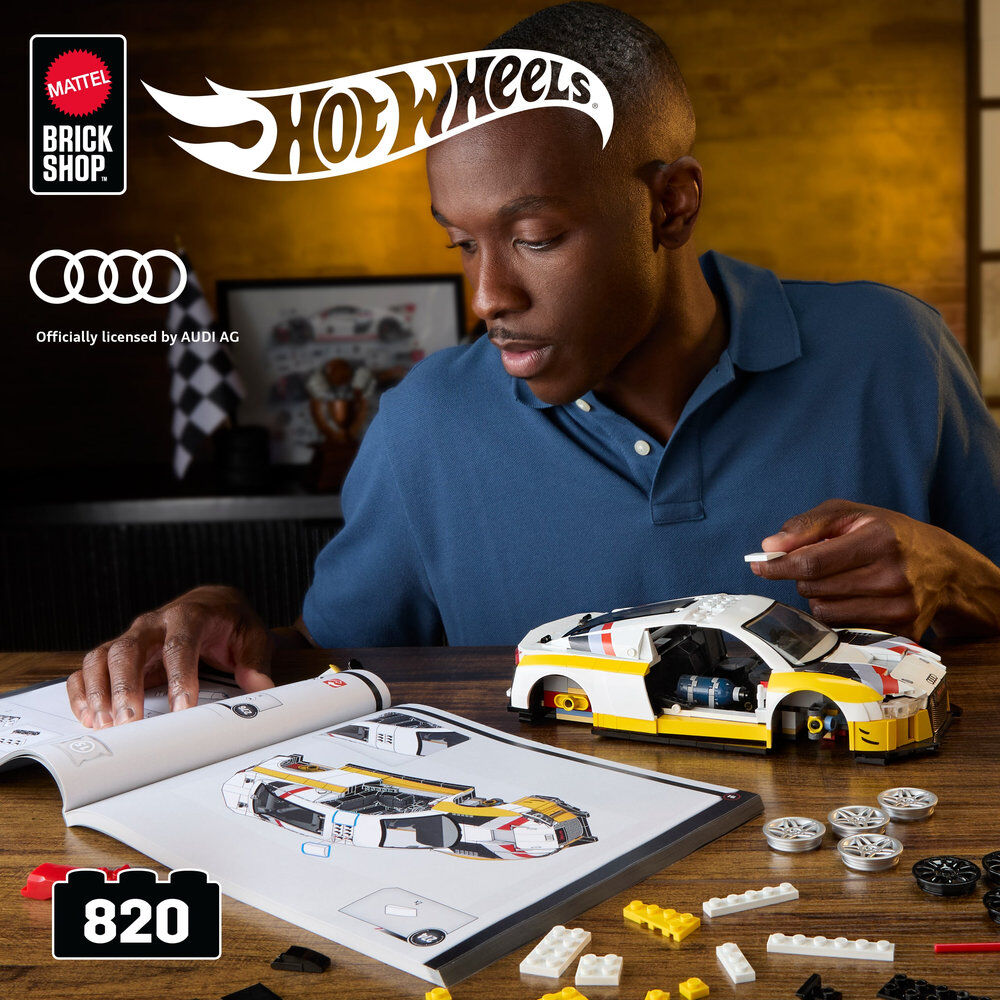 Set di costruzioni Elite Audi R8 LMS Hot Wheels