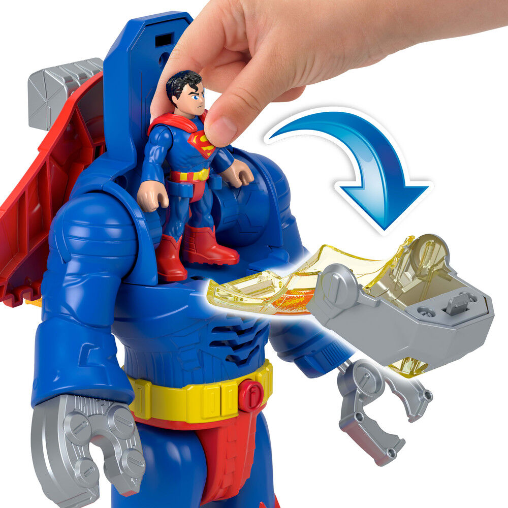 Figura do Superman Super Amigos DC Comics Imaginext 30 5cm
