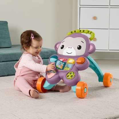 Purple Monkey Walker First Steps Laugh and Learn