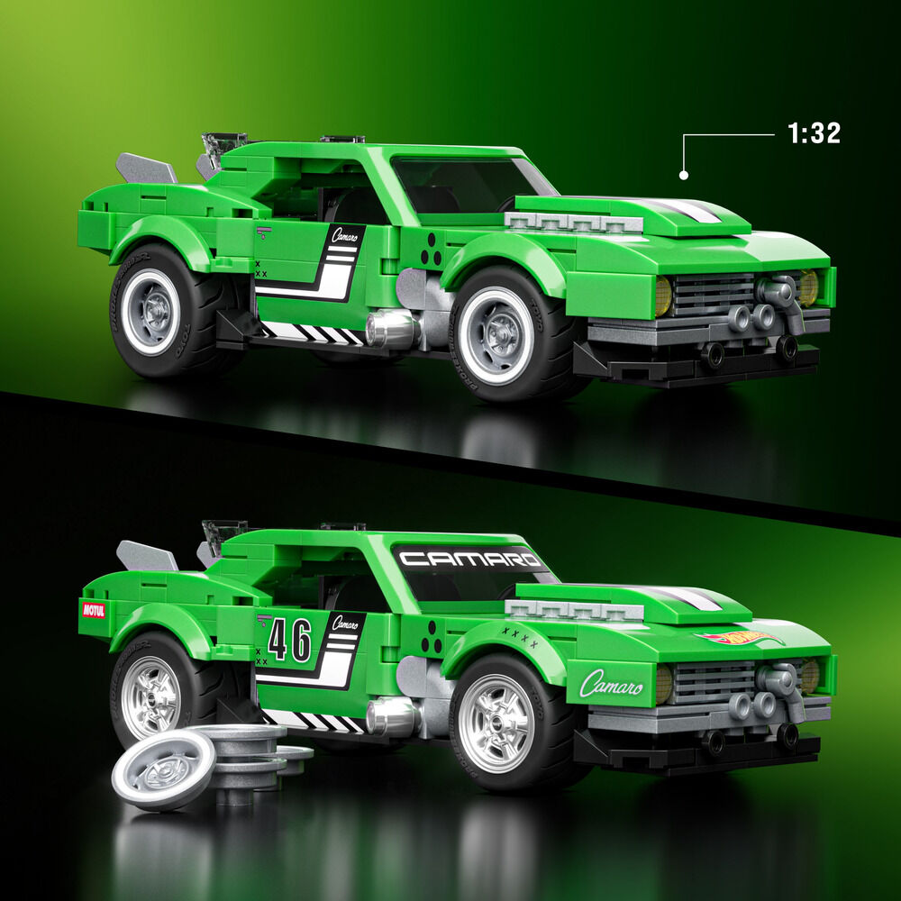 Speed 68 Custom Camaro Hot Wheels Construction Set