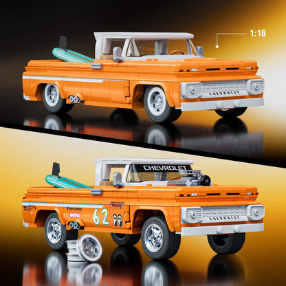 Conjunto de construção Elite 62 Chevy Pickup Hot Wheels